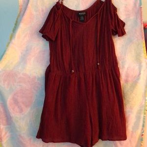 A red romper super cute Only wear the ones